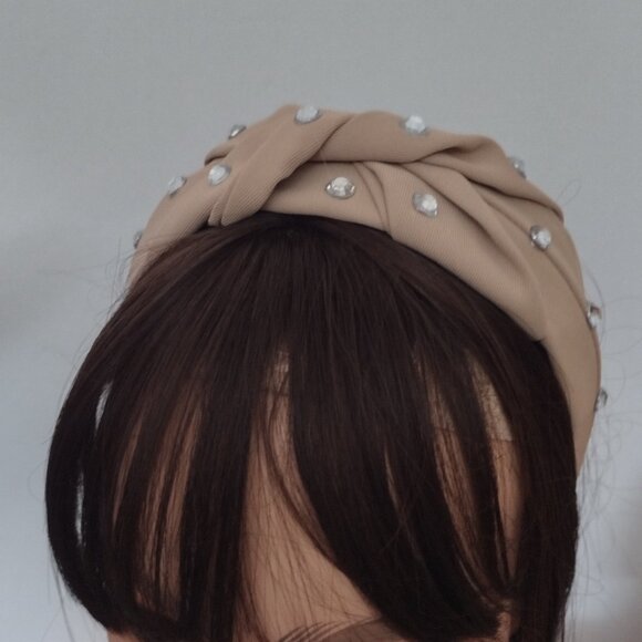 fashion twisted headbands, thick fabric wide headbands, vintage and elegant - Picture 4 of 14